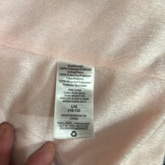 Metallic Rose Gold Puffer Jacket - Picture 2 of 5